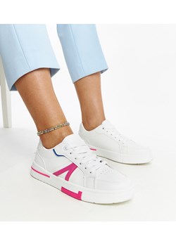 Białe sneakersy z kolorem Zorica ze sklepu gemre w kategorii Buty sportowe damskie - zdjęcie 171164608