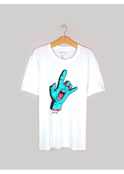 GATE T-shirt z nadrukiem o regularnym kroju S ze sklepu gateshop w kategorii T-shirty męskie - zdjęcie 171166059