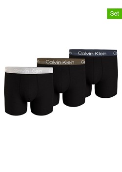 CALVIN KLEIN UNDERWEAR Bokserki (3 pary) w kolorze czarnym ze sklepu Limango Polska w kategorii Majtki męskie - zdjęcie 171167436