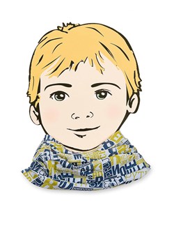 Sterntaler Chusta wielofunkcyjna w kolorze żółto-niebieskim ze sklepu Limango Polska w kategorii Szaliki dziecięce - zdjęcie 171167498