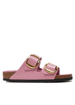 Klapki Birkenstock Arizona 1026532 High-Shine Fondant Pink ze sklepu eobuwie.pl w kategorii Klapki damskie - zdjęcie 171168779