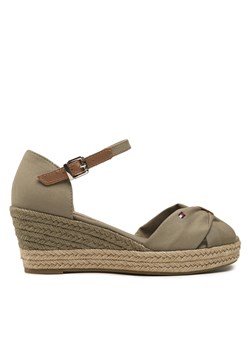 Espadryle Tommy Hilfiger Basic Open Toe Mid Wedge FW0FW04785 Woodridge GXR ze sklepu eobuwie.pl w kategorii Espadryle damskie - zdjęcie 171169556