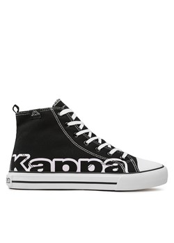 Trampki Kappa 243321 Black/White 1110 ze sklepu eobuwie.pl w kategorii Trampki męskie - zdjęcie 171170918