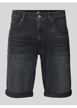 Szorty jeansowe o kroju slim fit z 5 kieszeniami model ‘RONNIE’ ze sklepu Peek&Cloppenburg  w kategorii Spodenki męskie - zdjęcie 171173667