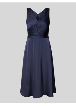 Sukienka koktajlowa o długości do kolan z plisami ze sklepu Peek&Cloppenburg  w kategorii Sukienki - zdjęcie 171173695