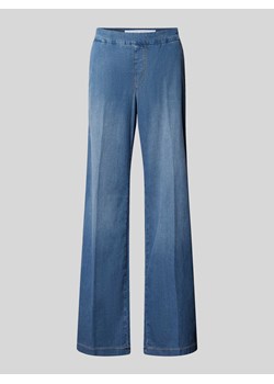 Spodnie o luźnym kroju z efektem denimu model ‘CHIARA’ ze sklepu Peek&Cloppenburg  w kategorii Jeansy damskie - zdjęcie 171173739