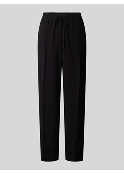 Spodnie materiałowe o kroju regular fit z mieszanki wiskozy z dodatkiem lnu ze sklepu Peek&Cloppenburg  w kategorii Spodnie damskie - zdjęcie 171173885