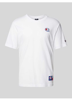 T-shirt z naszywką z logo ze sklepu Peek&Cloppenburg  w kategorii T-shirty męskie - zdjęcie 171173968