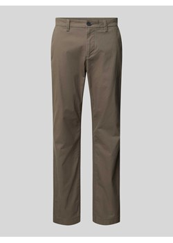 Chinosy o kroju regular fit z lamowanymi kieszeniami ze sklepu Peek&Cloppenburg  w kategorii Spodnie męskie - zdjęcie 171173988