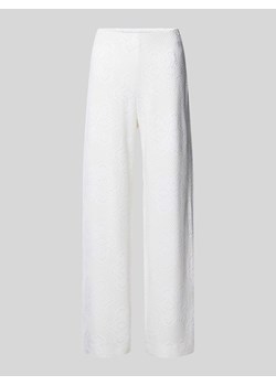 Spodnie materiałowe z ażurowym wzorem model ‘Elaine’ ze sklepu Peek&Cloppenburg  w kategorii Spodnie damskie - zdjęcie 171174027