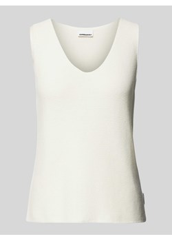Bluzka z dzianiny z bawełny ekologicznej model ‘WILMAA’ ze sklepu Peek&Cloppenburg  w kategorii Bluzki damskie - zdjęcie 171174115