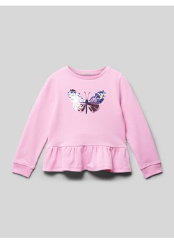 Bluza z obszyciem cekinami ze sklepu Peek&Cloppenburg  w kategorii Bluzy dziewczęce - zdjęcie 171174149
