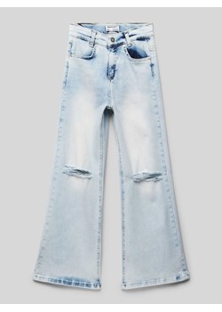 Jeansy z szeroką nogawką ze sklepu Peek&Cloppenburg  w kategorii Spodnie dziewczęce - zdjęcie 171174158