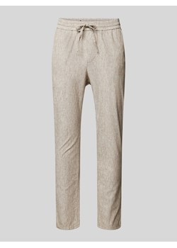 Spodnie o kroju tapered fit z dodatkiem streczu model ‘LINUS’ ze sklepu Peek&Cloppenburg  w kategorii Jeansy męskie - zdjęcie 171174175