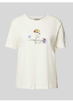 T-shirt z nadrukiem z motywem model ‘MAARLA LITAA’ ze sklepu Peek&Cloppenburg  w kategorii Bluzki damskie - zdjęcie 171174179