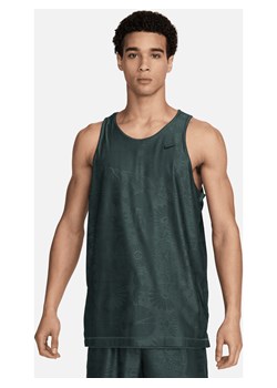 Męska dwustronna koszulka do koszykówki Dri-FIT Nike Standard Issue - Zieleń ze sklepu Nike poland w kategorii T-shirty męskie - zdjęcie 171174289