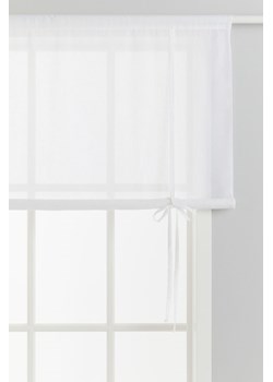 H & M - Prześwitująca zasłona rolowana - Biały ze sklepu H&M w kategorii Zasłony - zdjęcie 171174385
