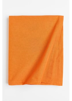 H & M - Bawełniany obrus - Pomarańczowy ze sklepu H&M w kategorii Obrusy i bieżniki - zdjęcie 171174415