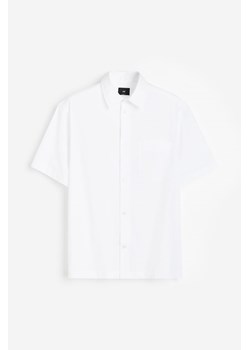 H & M - Koszula z krótkim rękawem Relaxed Fit - Biały ze sklepu H&M w kategorii Koszule męskie - zdjęcie 171174447
