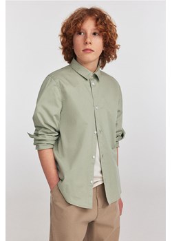 H & M - Bawełniana koszula - Zielony ze sklepu H&M w kategorii Koszule chłopięce - zdjęcie 171174588