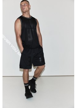 H & M - Sportowe szorty z siateczki DryMove - Czarny ze sklepu H&M w kategorii Spodenki męskie - zdjęcie 171174629