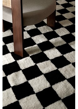 H & M - Duży dywan z domieszką wełny - Czarny ze sklepu H&M w kategorii Dywany - zdjęcie 171174689