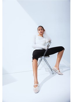 H & M - Legginsy capri z kantami - Czarny ze sklepu H&M w kategorii Spodnie męskie - zdjęcie 171174777