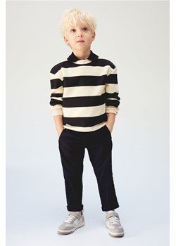 H & M - Spodnie chinos z diagonalu - Czarny ze sklepu H&M w kategorii Spodnie chłopięce - zdjęcie 171174928
