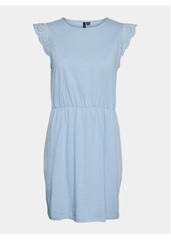 Vero Moda Sukienka letnia Emily 10305216 Niebieski Regular Fit ze sklepu MODIVO w kategorii Sukienki - zdjęcie 171177829