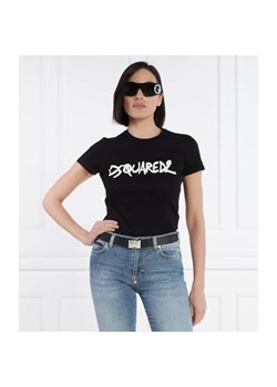 Dsquared2 T-shirt Mini | Slim Fit ze sklepu Gomez Fashion Store w kategorii Bluzki damskie - zdjęcie 171178758