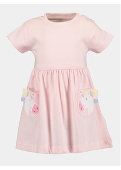 Blue Seven Sukienka codzienna 911068 X Różowy Regular Fit ze sklepu MODIVO w kategorii Sukienki niemowlęce - zdjęcie 171181007