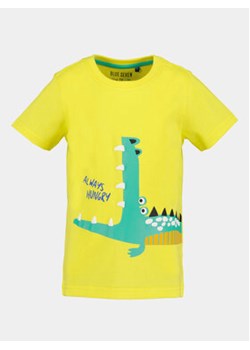 Blue Seven T-Shirt 802327 X Żółty Regular Fit ze sklepu MODIVO w kategorii T-shirty chłopięce - zdjęcie 171181088