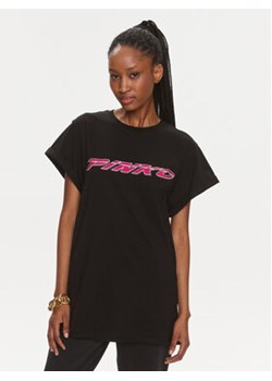 Pinko T-Shirt 103138 A1P7 Czarny Relaxed Fit ze sklepu MODIVO w kategorii Bluzki damskie - zdjęcie 171181305