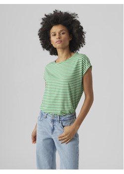 Vero Moda T-Shirt Ava 10284469 Zielony Regular Fit ze sklepu MODIVO w kategorii Bluzki damskie - zdjęcie 171181546