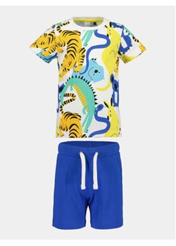 Blue Seven Komplet t-shirt i spodenki 826032 X Kolorowy Regular Fit ze sklepu MODIVO w kategorii Komplety chłopięce - zdjęcie 171181706
