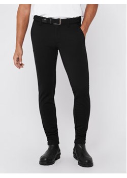 Only & Sons Chinosy Mark 22010209 Czarny Slim Fit ze sklepu MODIVO w kategorii Spodnie męskie - zdjęcie 171181756