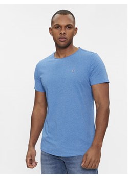 Tommy Jeans T-Shirt Jaspe DM0DM09586 Niebieski Slim Fit ze sklepu MODIVO w kategorii T-shirty męskie - zdjęcie 171181989