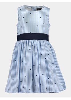 Blue Seven Sukienka letnia 734131 X Niebieski Regular Fit ze sklepu MODIVO w kategorii Sukienki dziewczęce - zdjęcie 171182698
