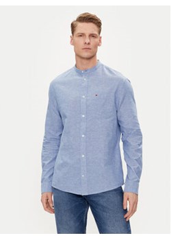 Tommy Jeans Koszula Mao DM0DM18964 Niebieski Regular Fit ze sklepu MODIVO w kategorii Koszule męskie - zdjęcie 171182957
