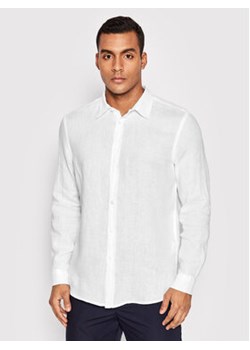 United Colors Of Benetton Koszula 5BKU5QJG8 Biały Regular Fit ze sklepu MODIVO w kategorii Koszule męskie - zdjęcie 171183288