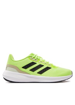 Buty do biegania adidas Runfalcon 3.0 IE0741 Zielony ze sklepu eobuwie.pl w kategorii Buty sportowe męskie - zdjęcie 171184295