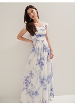 Mohito - Wzorzysta sukienka maxi - kremowy ze sklepu Mohito w kategorii Sukienki - zdjęcie 171184727