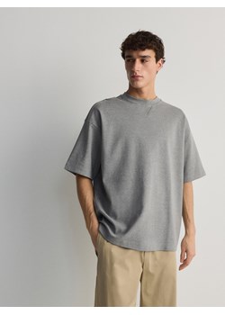 Reserved - T-shirt oversize - jasnoszary ze sklepu Reserved w kategorii T-shirty męskie - zdjęcie 171185269