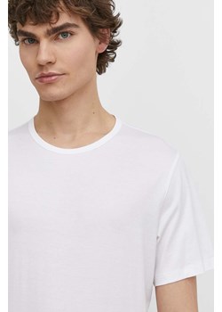 Theory t-shirt bawełniany kolor biały ze sklepu ANSWEAR.com w kategorii T-shirty męskie - zdjęcie 171185486