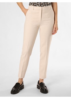 comma Spodnie Kobiety beżowy jednolity ze sklepu vangraaf w kategorii Spodnie damskie - zdjęcie 171185556