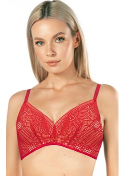 Biustonosz double super push-up bez fiszbin Desire, Kolor czerwony, Rozmiar 65F, Mefemi ze sklepu Intymna w kategorii Biustonosze - zdjęcie 171187385