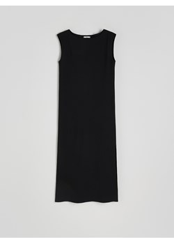 Reserved - Sukienka midi - czarny ze sklepu Reserved w kategorii Sukienki - zdjęcie 171188435