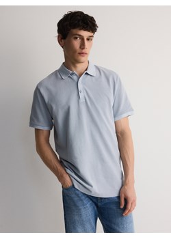 Reserved - Koszulka polo regular fit - jasnoniebieski ze sklepu Reserved w kategorii T-shirty męskie - zdjęcie 171188539