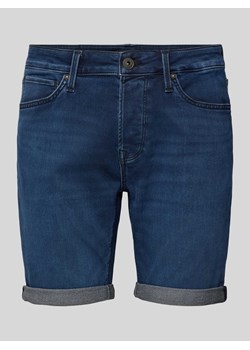Szorty jeansowe o kroju regular fit z 5 kieszeniami ze sklepu Peek&Cloppenburg  w kategorii Spodenki męskie - zdjęcie 171188968
