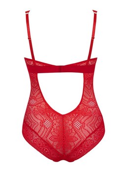 Czerwony body damskie Desire, Kolor czerwony, Rozmiar S, Mefemi ze sklepu Intymna w kategorii Body damskie - zdjęcie 171189047